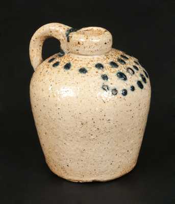 Miniature Stoneware Jug with Dotted Decoration