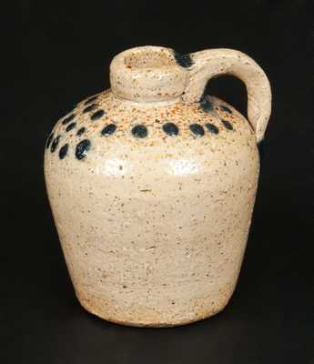 Miniature Stoneware Jug with Dotted Decoration