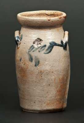 Miniature Stoneware Churn with Initials