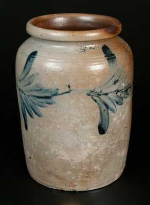 1/2 Gal. Stoneware Canning Jar, Philadelphia, circa 1840