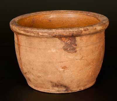 OTT Redware Cream Jar