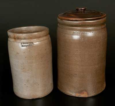 Lot of Two: D.C. Area Stoneware (Milburn and Hiser)