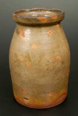 Glazed Redware Jar, New England origin, first half 19th century