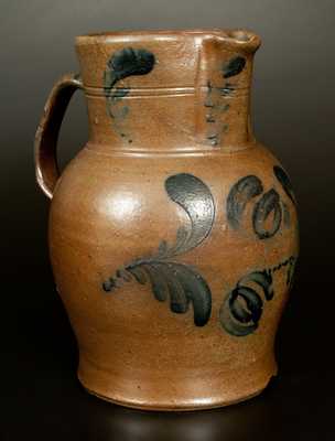 Very Rare G. & A. BLACK (Somerfield, PA) Stoneware Pitcher