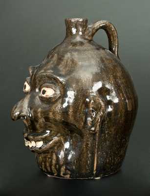 Lanier Meaders Stoneware Face Jug