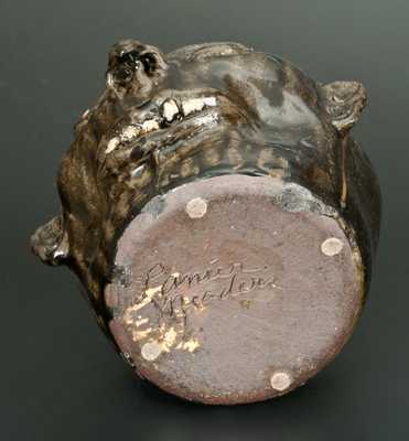Lanier Meaders Stoneware Face Jug