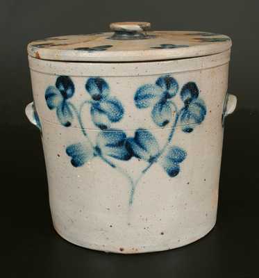 Squat 2 Gal. Baltimore Stoneware Water Cooler with Lid