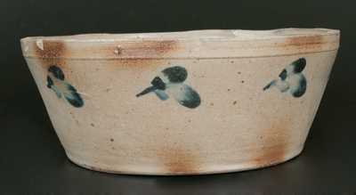 Baltimore Stoneware Milkpan circa 1880