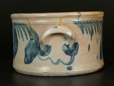 1 Gal. Stoneware Butter Crock with Swag Decoration att. Richard Remmey, Philadelphia, PA