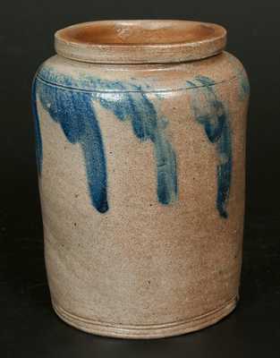 Unusual 1/2 Gal. H. MYERS w/ Relief "F" Stamp, Baltimore, c1825