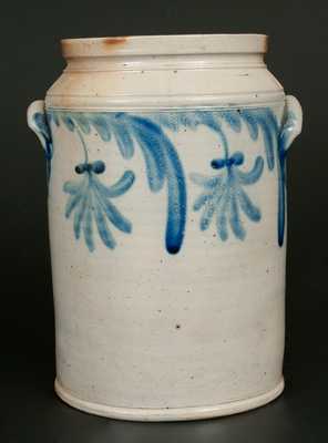 Very Fine 2 Gal. Philadelphia Stoneware Water Cooler,third quarter 19th century