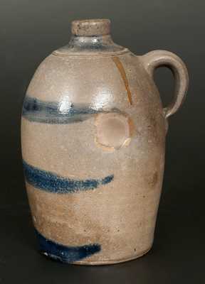 Western PA Striped Stoneware Jug