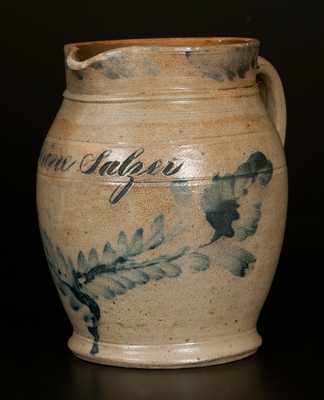 Very Rare Richard Remmey, Philadelphia, PA Stoneware Presentation Cream Pitcher