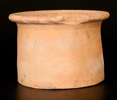 T. OTT / 1882 Redware Chimney Flue Liner