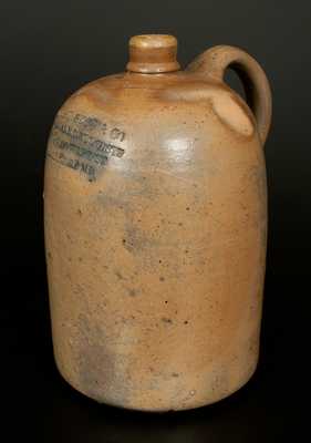 GILBERT BROS. Baltimore Stoneware Advertising Jug