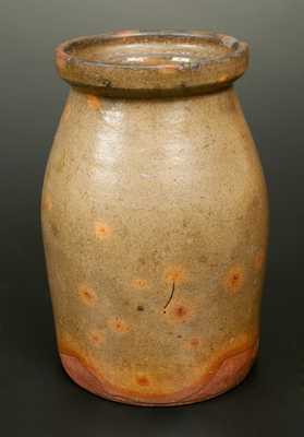 Glazed Redware Jar, New England origin, first half 19th century