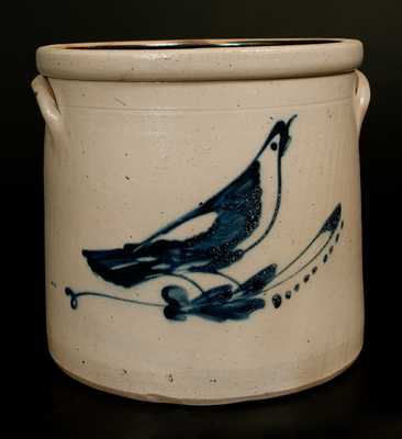 CONNOLLY & PALMER / NEW BRUNSWICK, NJ Stoneware Bird Crock