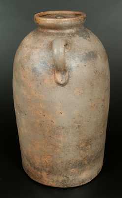 PITTMAN & BRO / ROCK MILLS, ALA 5 Gal. Open-Handled Stoneware Lidded Jar, Alabama