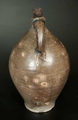 Important Stoneware Jug w/ Depiction of 