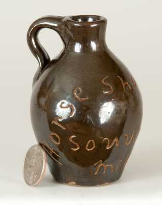 Mt. Vernon, KY Stoneware Miniature Advertising Jug