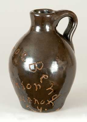 Mt. Vernon, KY Stoneware Miniature Advertising Jug