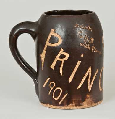 Rare Princeton 1901 Stoneware Mug