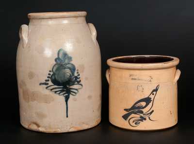 Lot of Two: NJ Stoneware (T. F. CONNOLLY / NEW BRUNSWICK and FULPER BROS. / FLEMINGTON, NJ)