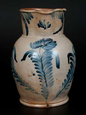 Fine Two-Gallon Stoneware Pitcher, attrib. Remmey Pottery, Philadelphia, PA