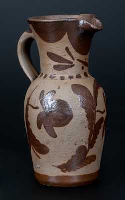 Tanware Pitcher, Western PA origin, fourth quarter 19th century