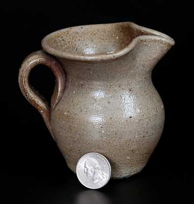 Miniature Stoneware Pitcher, North Carolina Origin, late 19th or early 20th century
