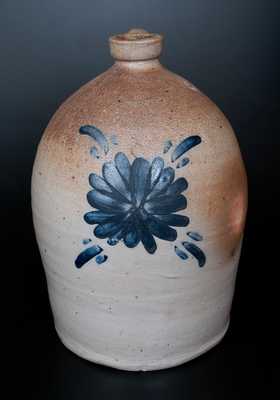 J. H. DIPPLE / LEWISTOWN (PA) 3 Gal. Decorated Stoneware Jug