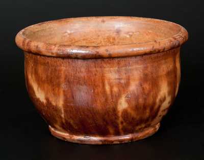 Glazed Redware Jar, Pennsylvania origin, 19th century