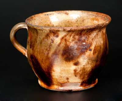 Glazed Redware Cup, Pennsylvania origin, 19th century