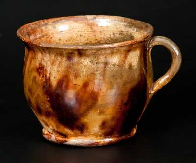 Glazed Redware Cup, Pennsylvania origin, 19th century