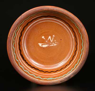 I. BELL (John Bell, Waynesboro, PA) Redware Bowl