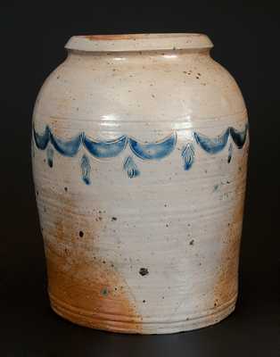 Rare COMMERAWS STONEWARE Jar (Corlears Hook, Manhattan, NY)