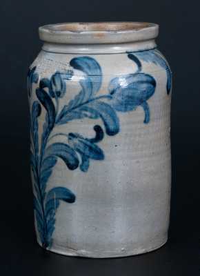 Excellent B. C. MILBURN / ALEXA., Alexandria, VA Stoneware Crock