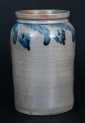 Excellent B. C. MILBURN / ALEXA., Alexandria, VA Stoneware Crock