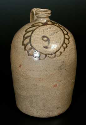 CHANDLER MAKER (Thomas Chandler, Edgefield, SC) Alkaline-Glazed Stoneware Jug