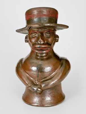 Rock Mills, Alabama School Stoneware Preacher Man Figure