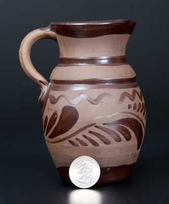 Tanware Pitcher, Western PA origin, fourth quarter 19th century