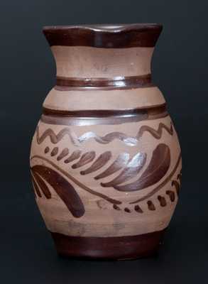 Tanware Pitcher, Western PA origin, fourth quarter 19th century