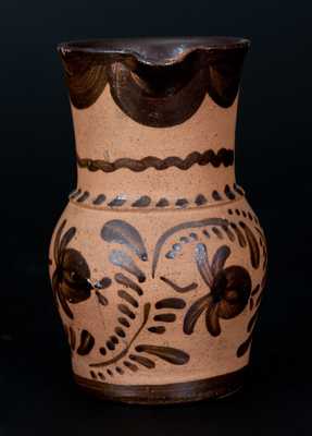 Tanware Pitcher, Western PA origin, fourth quarter 19th century