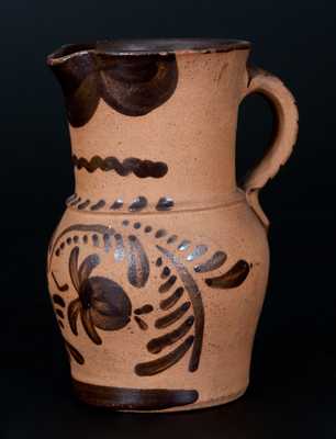 Tanware Pitcher, Western PA origin, fourth quarter 19th century