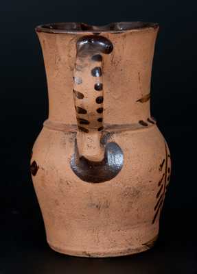 Tanware Pitcher, Western PA origin, fourth quarter 19th century