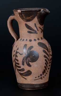 Tanware Pitcher, Western PA origin, fourth quarter 19th century