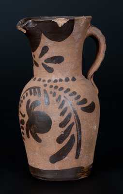 Tanware Pitcher, Western PA origin, fourth quarter 19th century