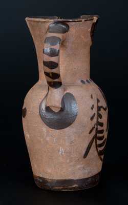 Tanware Pitcher, Western PA origin, fourth quarter 19th century