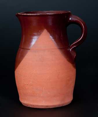 Tanware Pitcher, Western PA origin, fourth quarter 19th century