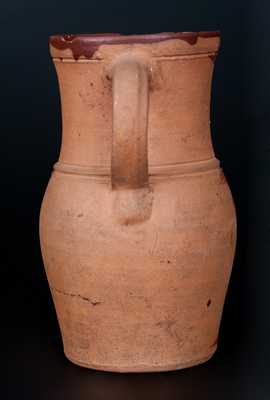 Tanware Pitcher, Western PA origin, fourth quarter 19th century